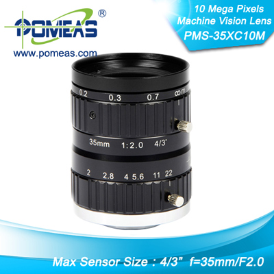 4 3inch 10mp Fl35mm Machine Vision Lens