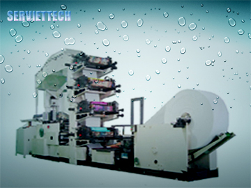 4 Color Napkin Paper Machine