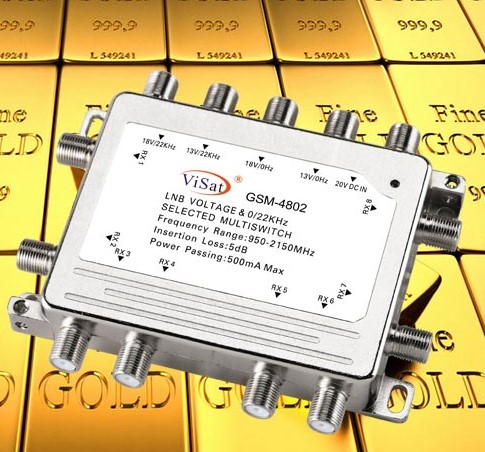 4 In 8 Out Satellite Multi Switch