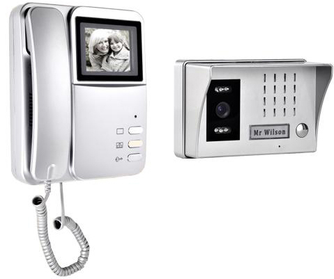 4 Inch 2 Wire B W Video Door Phone