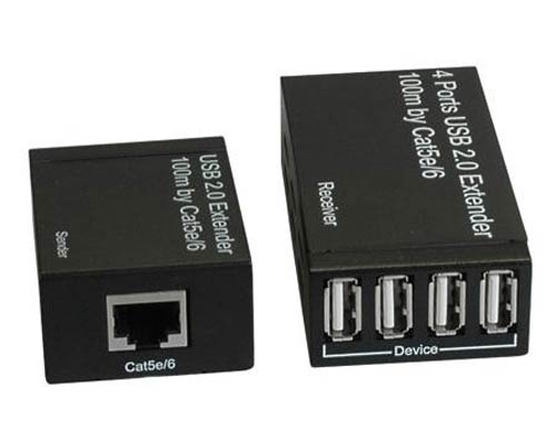 4 Port Usb 2 0 Extender 100m