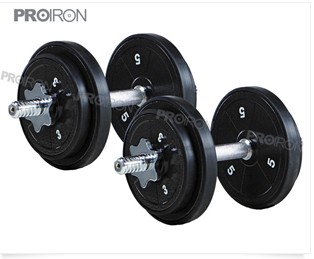 40lb Eco Dumbbell Set