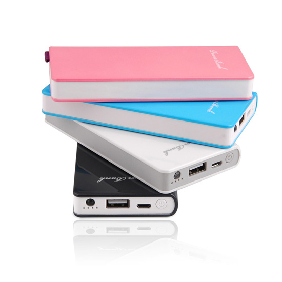 6000mah Slim Power Bank With 2 1a Output Vp164