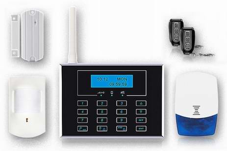 868mhz Gsm Touch Screen Burglar Alarm System Fs Am221