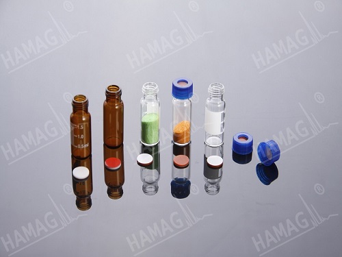 9 425 Thread Short Vials Caps And Septa Wide Opening Nd9