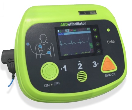 Aed Defibrillator With Biphasic And Ecg Monitor Defi 6