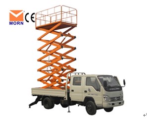 Aerial Work Tale Vehicle Scissor Lift