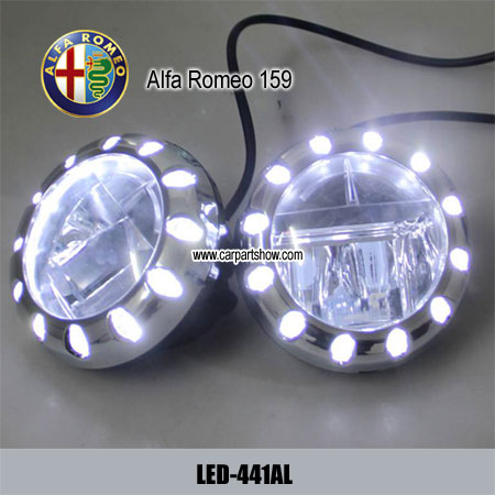 Alfa Romeo 159 Front Fog Lamp Assembly Led Daytime Running Lights Projector Drl 441al