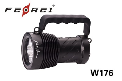 Aluminum High End Led Dive Light With Output 5600 Lumens Ferei W176