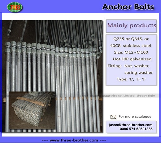 Anchor Bolts Produce According To Customers Requirements