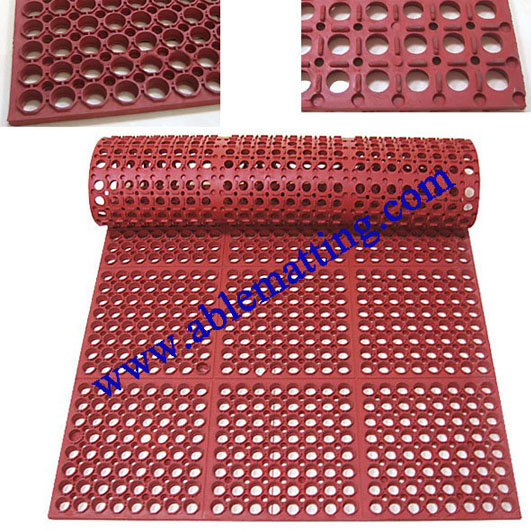 Anti Fatigue Floor Mat Drainage Wet Area 8