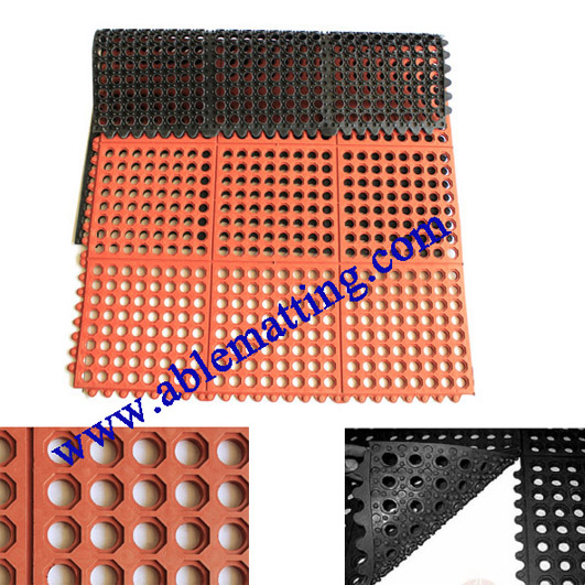 Anti Fatigue Floor Mat Drainage Wet Area 9