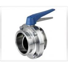 Aomite Stainless Steel Sanitary Sms Threaded Butterfly Valve 304 316l