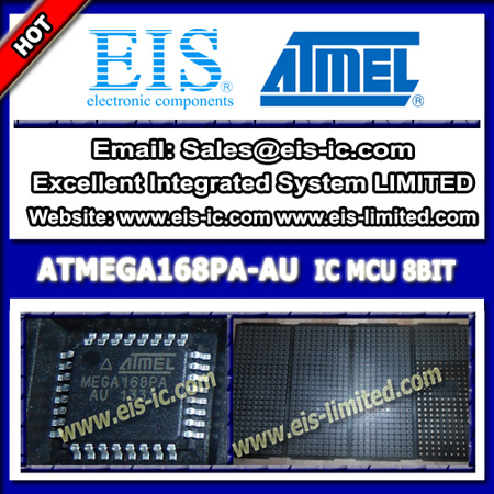 Atmega168pa Au Atmel 8 Bit Microcontrollers Mcu Ic 16kb Flash Tqfp 32