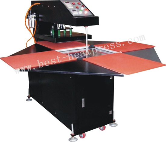 Automatic Four Stations Heat Press Machine