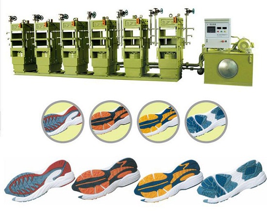 Automatic Rubber Sole Molding Press