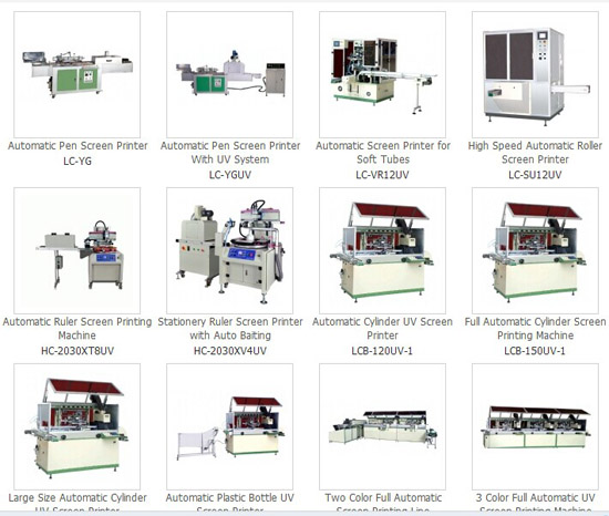 Automatic Screen Printer Printing Machine Auto