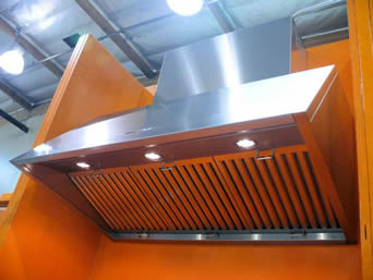 Baffle Range Hood Filters Absorb Oil Smoke And Prevent Fire