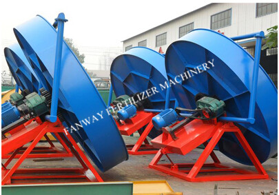 Bio Organic Fertilizer Production Line 20 000 Tons Year Pan Granulator