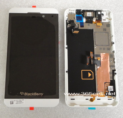 Blackberry Z10 4g Lcd And Digitizer Assembly With Frame