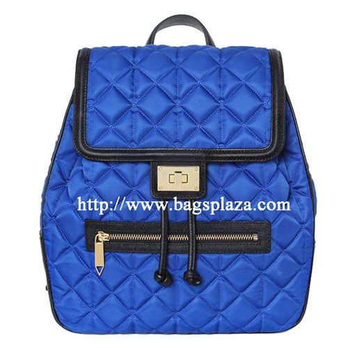 Blue Leisure Backpack Double Shoulder Bag Hd25 001