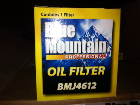 Blue Mountain Oil Filters