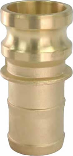 Brass Camlock Adapter Part E Male By Hose Shank