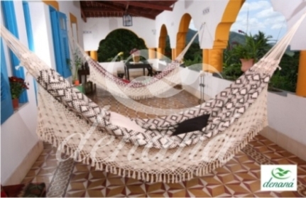 Brazilian Handwoven Cotton Fabrics Hammocks