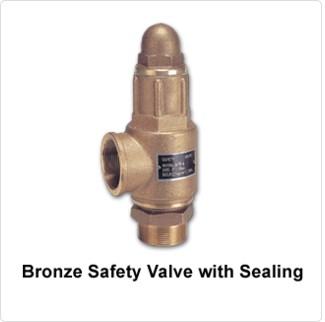 Bronze Safety Valve With Sealing