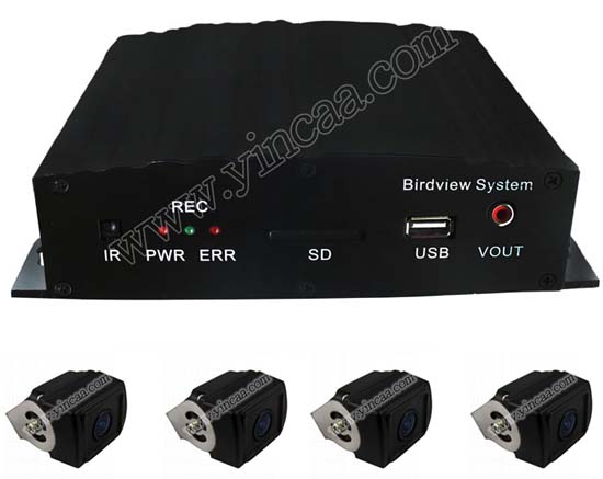 Bus Vehicle 360 Bird View Dvr System