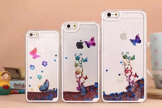 Butterfly Quicksand Phone Case