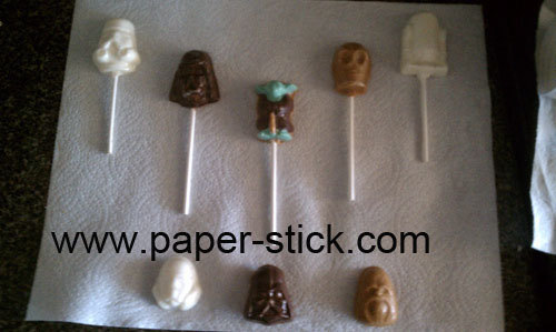 Cake Pop Stick Paper