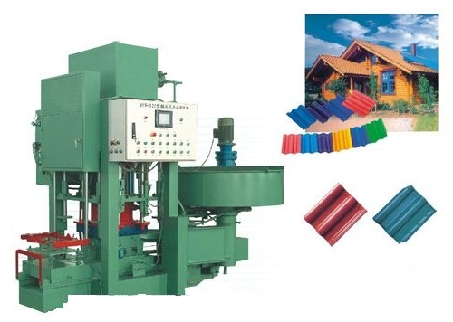 Cement Color Tile Machine