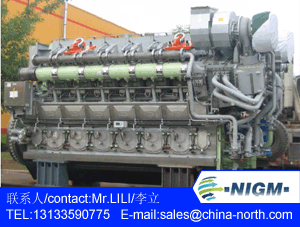 China 1000kw 4000kw Large Power Natural Gas Generator