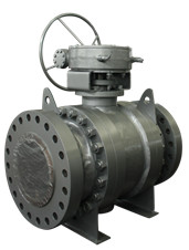 China Zigong Zigao Metal To Trunnion Mounted Ball Valve