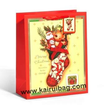 Christmas Stocking Design Gift Packaging Bag Kr068 3