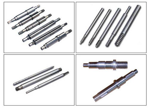 Cnc Turned Machined Parts Of Shafts Electric Power Tools Shaft Spline Keyway Pinion Motor Drive Worm