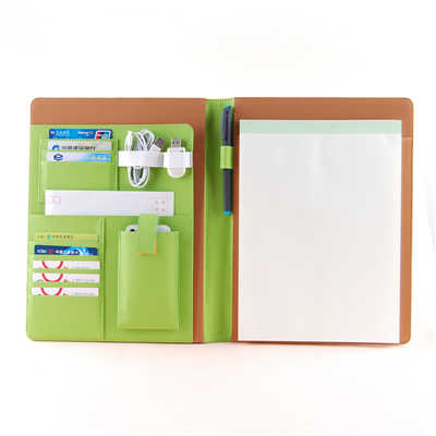 Colored Pu Padfolio Portfolio Filofax