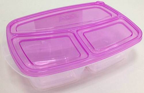 Colorful Plastic Bowl With Pp Lid