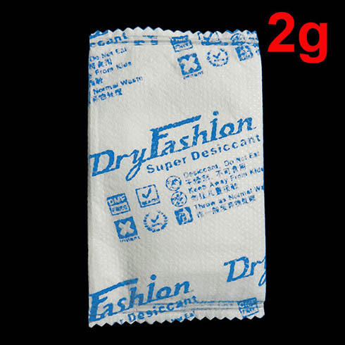 Container Desiccant Sachets Garment Dry Fashion 2g