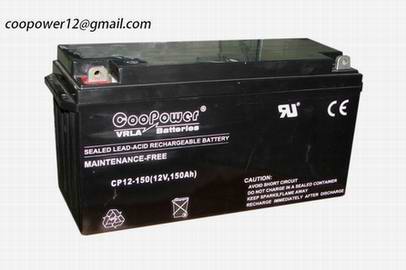 Coopower Solar Energy Lead Acid Battery Supplying