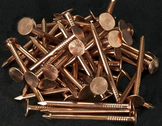 Copper Roofing Nails Used In High Pollution Areas