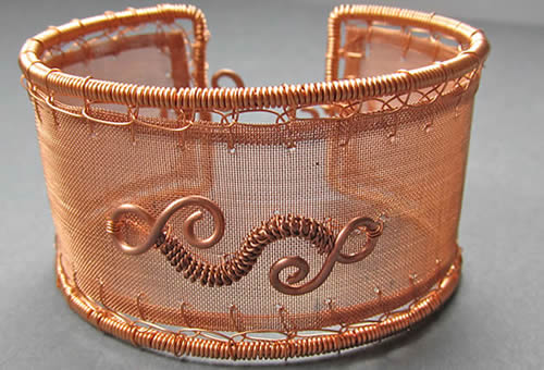 Copper Woven Mesh With Many Opening Sizes Available