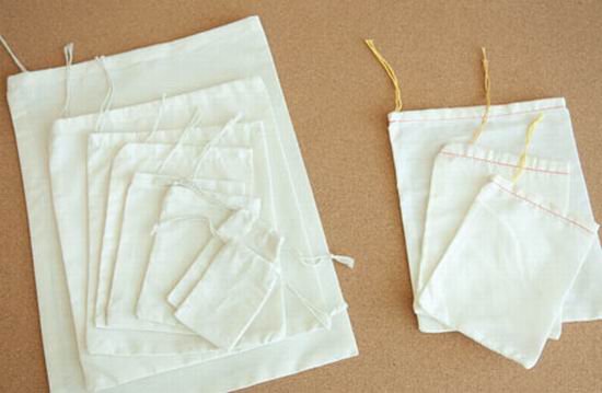 Cotton Pouch Bag Promotional Muslin Bags