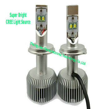 Cree Motorcycle H4 Led Car Headlight 5000lm Set 2500lm Bulb