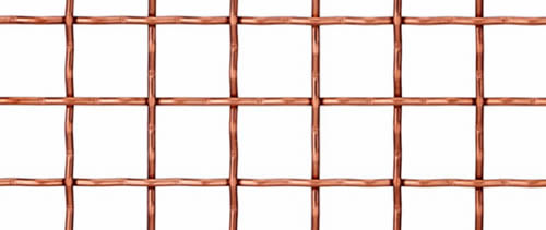 Crimped Copper Wire Mesh Owing More Strength And Stability