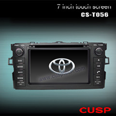 Cs T056 Car Dvd Player With Gps For Toyota Auris  Corolla Hatchback 