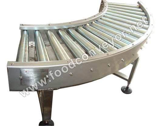 Curve Dynamic Roller Conveyor