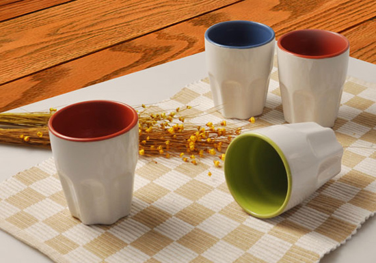 Custom Ceramic Ice Cream Cups Manufacture