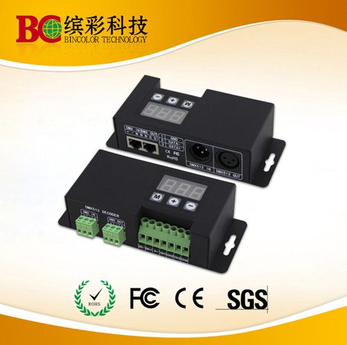 Dc12 24v 4ch Rgbw Dmx512 Decoder